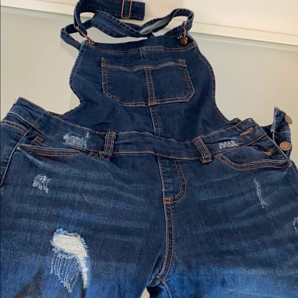 Fashion Nova curvy women overalls